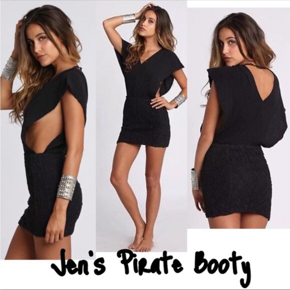 Jens Pirate Booty Black Moroccan Dress